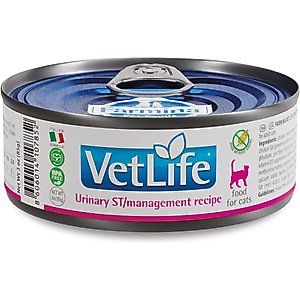 Farmina Vet Life Urinary ST Management Feline Wet Cat Food, 3-oz can, case of 12