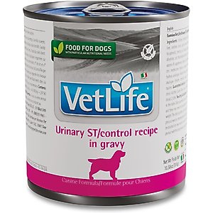 Farmina Vet Life Urinary ST/Control Recipe in Gravy Wet Dog Food, 10.6-oz can, case of 6