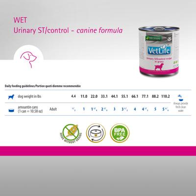 Show full view: Farmina Vet Life Urinary ST/Control Recipe in Gravy Wet Dog Food, 10.6-oz can, case of 6 slide 7 of 10