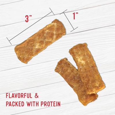 Show full view: Farmland Traditions Dogs Love Chicken Grain-Free Jerky Dog Treats, 16-oz bag slide 3 of 8