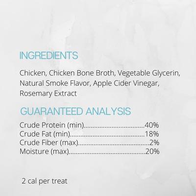 Show full view: Farmland Traditions Tiny Loves Chicken with Bone Broth Flavored Jerky Dog Treats, 16-oz pouch slide 4 of 5