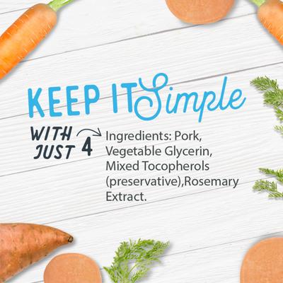 Show full view: Farmland Traditions USA Dogs Love Pork Grain-Free Jerky Dog Treats, 13.5-oz bag slide 6 of 9