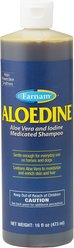 Farnam Aloedine Aloe Vera & Iodine Medicated Dog & Horse Shampoo, 16-fl oz bottle