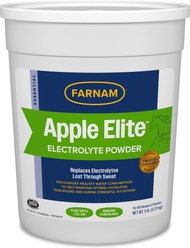 Farnam Apple Elite Electrolyte Powder Apple Flavor Horse Supplement, 5-lb tub