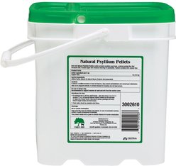 Farnam Equi Aid Natural Psyllium Fiber Pellets Apple/Molasses Flavor Horse Supplement, 20-lb bucket slide 2 of 4