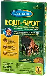 Farnam Equi-Spot Horse Spot-On Fly Control, 0.34-oz bag, 3 treatments