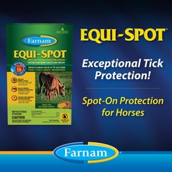Farnam Equi-Spot Horse Spot-On Fly Control, 0.34-oz bag, 3 treatments slide 2 of 7