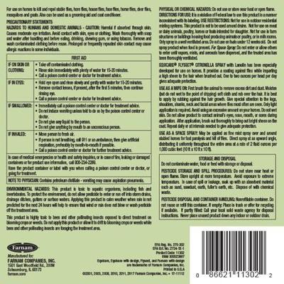 Show full view: Farnam Equicare Flysect Citronella Refill Insect Spray, 1-gal slide 2 of 4