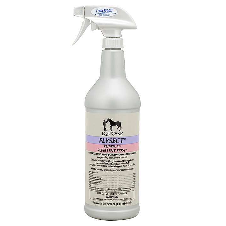 Farnam Equicare Flysect Dog & Horse Repellent Spray, 32-fl Oz Bottle