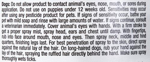 Show full view: Farnam Equicare Flysect Dog & Horse Repellent Spray, 32-fl oz bottle slide 9 of 10