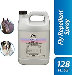 Farnam Equicare Flysect Super-7 Repellent Horse Insect Spray, 128-oz jar
