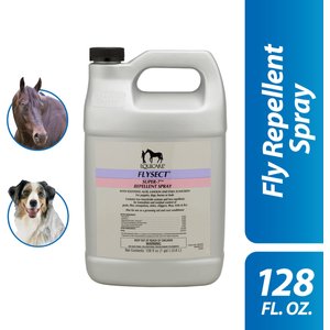 Farnam Equicare Flysect Super-7 Repellent Horse Insect Spray, 128-oz jar