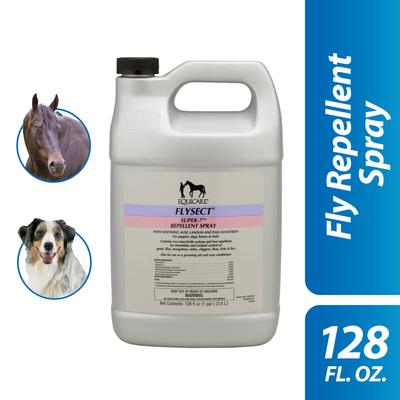Show full view: Farnam Equicare Flysect Super-7 Repellent Horse Insect Spray, 128-oz jar slide 1 of 3