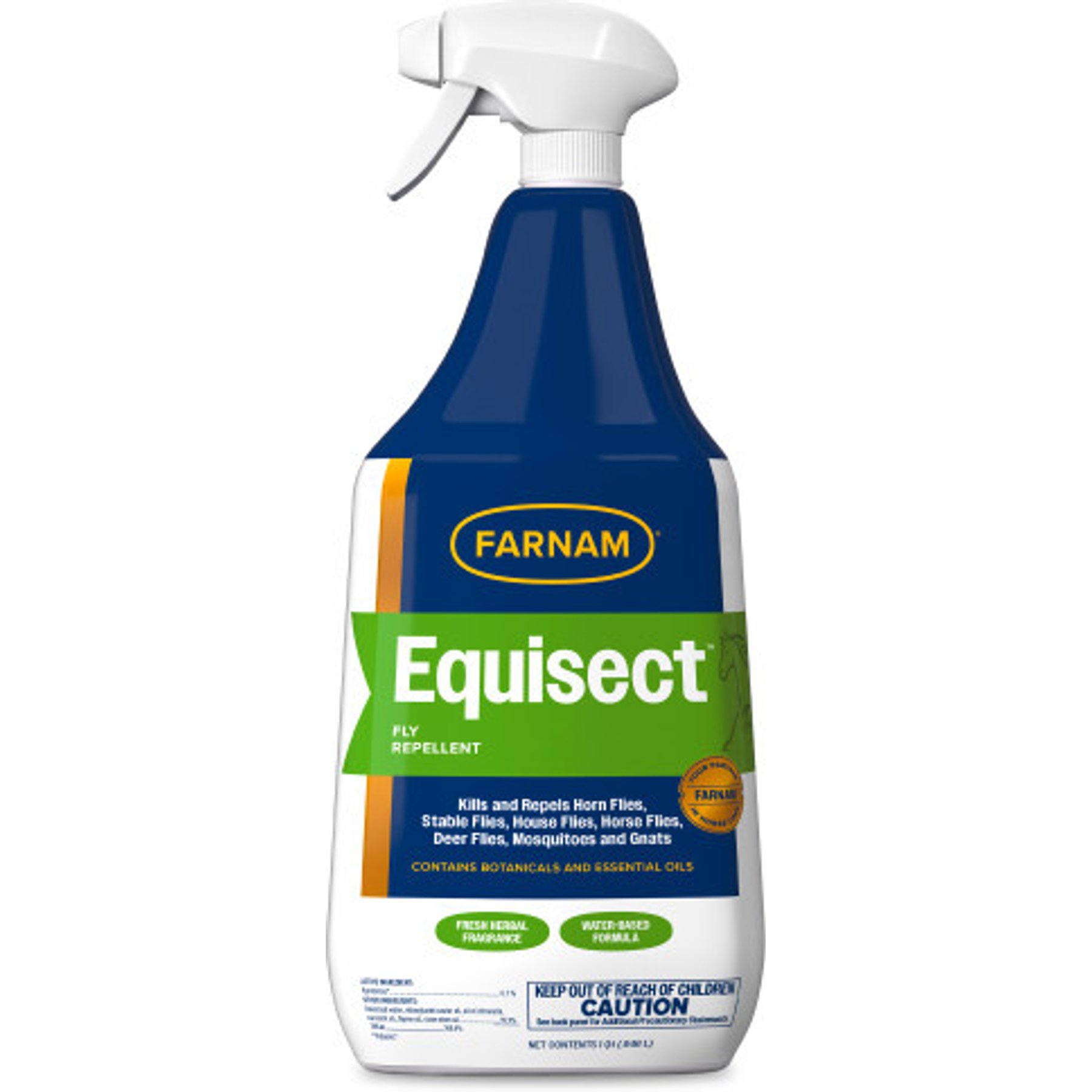 Farnam Equisect Fly Horse Repellent, 32-fl oz bottle, bundle of 2