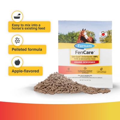 Show full view: Farnam FenCare Safe-Guard Fenbendazole 1.96% Horse Dewormer, 5-oz bag slide 3 of 9