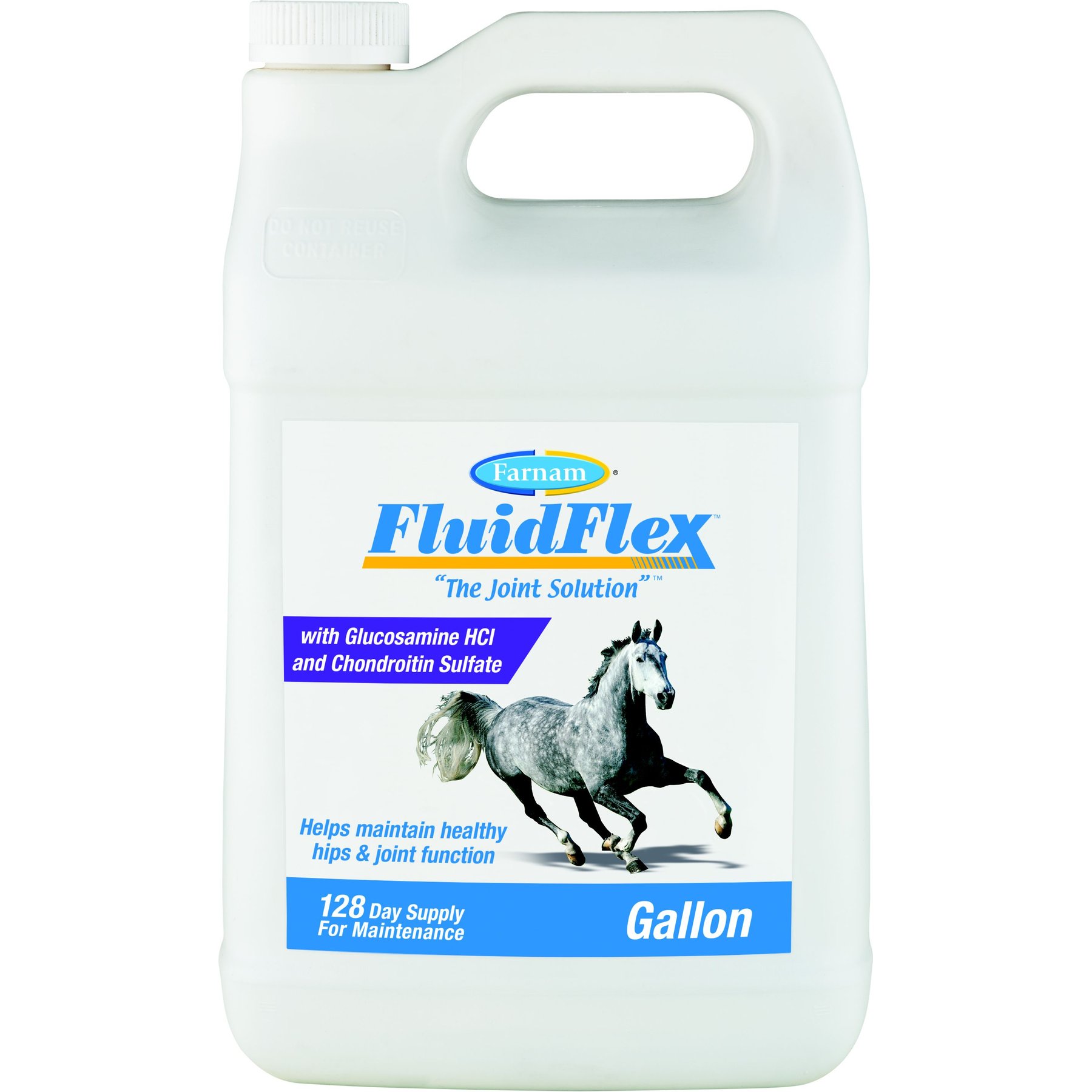 Farnam FluidFlex Joint Solution Liquid Horse Supplement, 128-fl oz bottle
