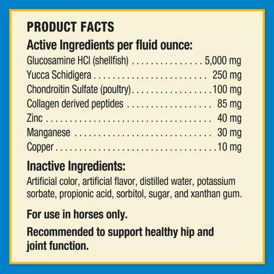 Show full view: Farnam FluidFlex Joint Solution Liquid Horse Supplement, 32-fl oz bottle slide 2 of 9