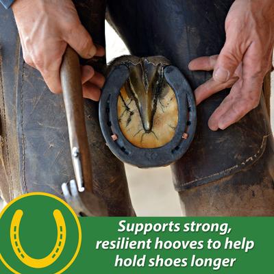 Show full view: Farnam H.B. 15 Hoof Health Hay Flavor Pellets Horse Supplement, 7-lb bucket slide 4 of 8