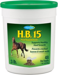 Farnam HB 15 Horse Hoof Supplement, 3-lb bag