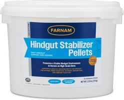 Farnam Hindgut Stabilizer Pellets Horse Supplement, 3.75-lb tub