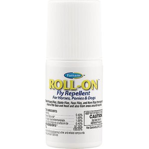 Farnam Horse Roll-On Fly Repellent, 2-fl oz bottle, bundle of 2