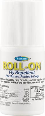 Show full view: Farnam Horse Roll-On Fly Repellent, 2-fl oz bottle, bundle of 2 slide 2 of 5