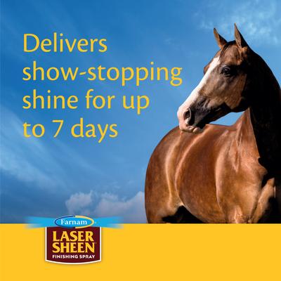 Show full view: Farnam Laser Sheen Dazzling Shine & Detangler Concentrate, 12-fl oz bottle slide 3 of 9