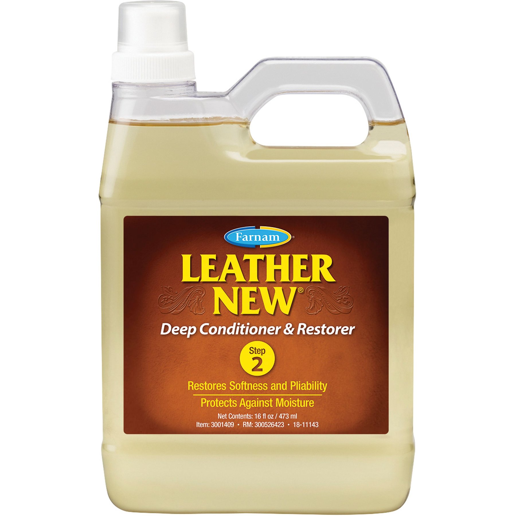Farnam Leather New Deep Conditioner & Restorer, 32-fl oz bottle