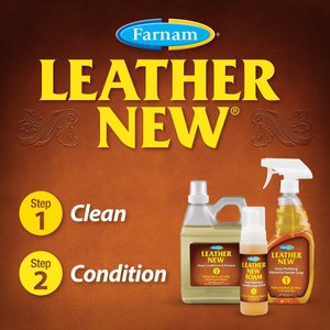 Farnam Leather New Foam Easy-Polishing Horse Saddle Soap, 7-fl oz bottle