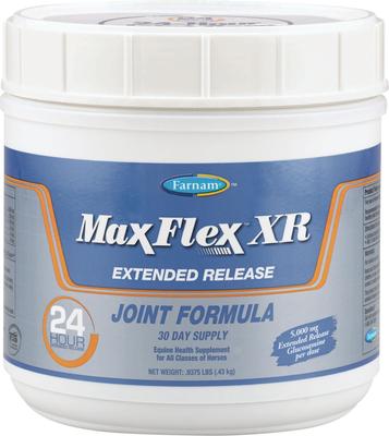 Show full view: Farnam MaxFlex XR Extended Release Horse Joint Supplement, 0.9375-lb jar slide 9 of 11