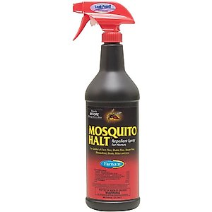 Farnam Mosquito Halt Horse Repellent Spray, 32-fl oz bottle