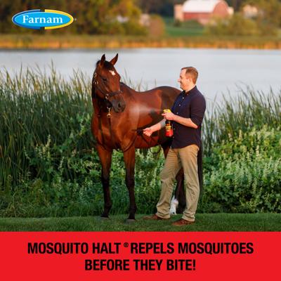 Show full view: Farnam Mosquito Halt Horse Repellent Spray, 32-fl oz bottle slide 4 of 7