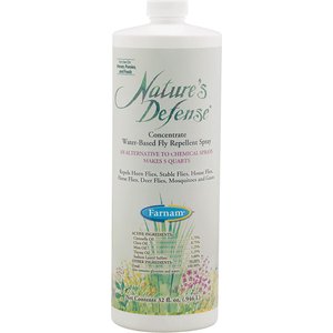 Farnam Nature's Defense Natural Concentrate Horse Fly Spray, 32-fl oz bottle