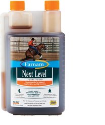 Farnam Next Level Joint Fluid Supplement, Supports Healthy Hip & Joint Function for Horses & Dogs, 32-fl oz bottle, bundle of 2