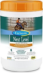 Farnam Next Level Joint Pellets Dog & Horse Supplement, 1.875-lb jar