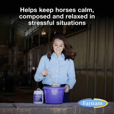 Show full view: Farnam Quietex Focusing & Calming Hay Flavor Pellets Horse Supplement, 1.62-lb tub slide 2 of 10