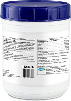 Show full view: Farnam Quietex Focusing & Calming Hay Flavor Pellets Horse Supplement, 1.62-lb tub slide 9 of 10