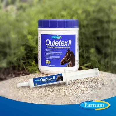 Show full view: Farnam Quietex Focusing & Calming Paste Horse Supplement, 1.09-mL syringe slide 7 of 9