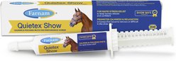 Farnam Quietex Show Calming & Focusing Paste Horse Supplement, 30 cc