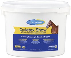 Farnam Quietex Show Pellets Horse Supplement, 3.75-lb bag