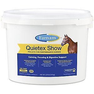 Farnam Quietex Show Pellets Horse Supplement, 3.75-lb bag