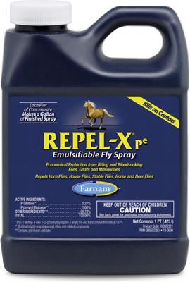 Show full view: Farnam Repel-X PE Concentrated Fly Spray for Horses, 16-fl oz bottle slide 1 of 12