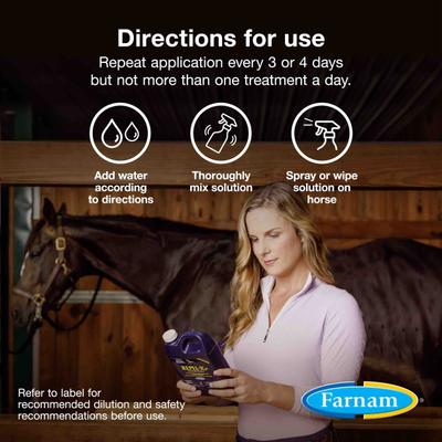 Show full view: Farnam Repel-X PE Concentrated Fly Spray for Horses, 16-fl oz bottle slide 5 of 12