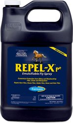Farnam Repel-X Pe Emulsifiable Fly Repellent Horse Spray, 1-gal jug