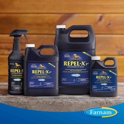 Show full view: Farnam Repel-X Pe Emulsifiable Fly Repellent Horse Spray, 1-gal jug slide 7 of 11