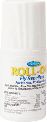 Show full view: Farnam Roll-On Dog & Horse Fly Repellent, 2-fl oz bottle slide 2 of 6