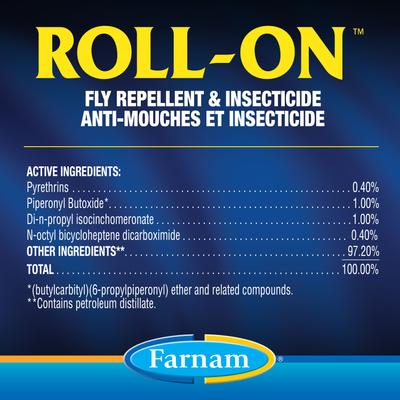 Show full view: Farnam Roll-On Dog & Horse Fly Repellent, 2-fl oz bottle slide 3 of 6