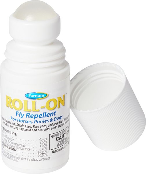 Farnam Roll-On Dog & Horse Fly Repellent, 2-fl oz bottle