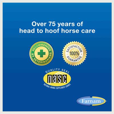 Show full view: Farnam SandClear Natural Psyllium Fiber Crumbles Apple/Molasses Flavor Horse Supplement, 10-lb bucket slide 6 of 11