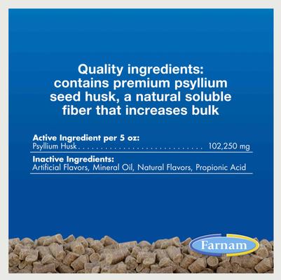 Show full view: Farnam SandClear Natural Psyllium Fiber Crumbles Apple/Molasses Flavor Horse Supplement, 20-lb bucket slide 5 of 11